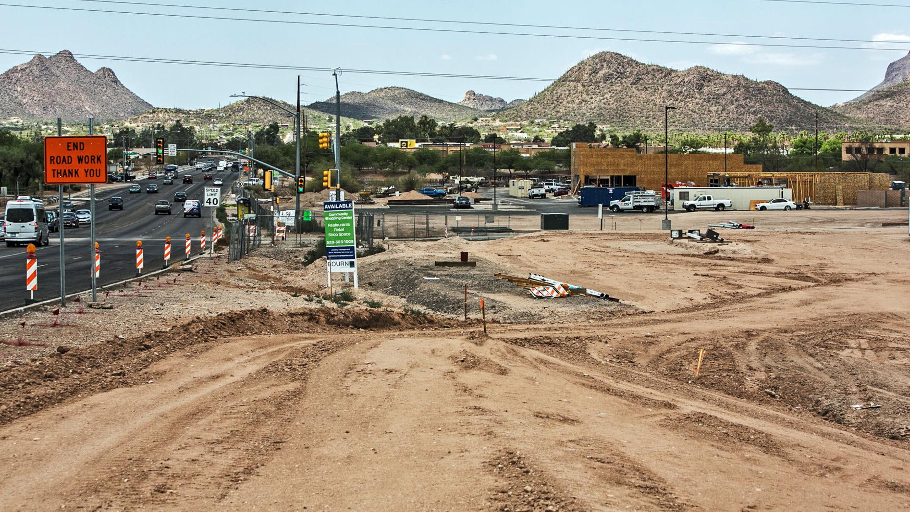 New shopping center coming to life on Tucson's south side